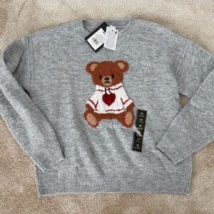 Art Class Teddy Bear Sweater